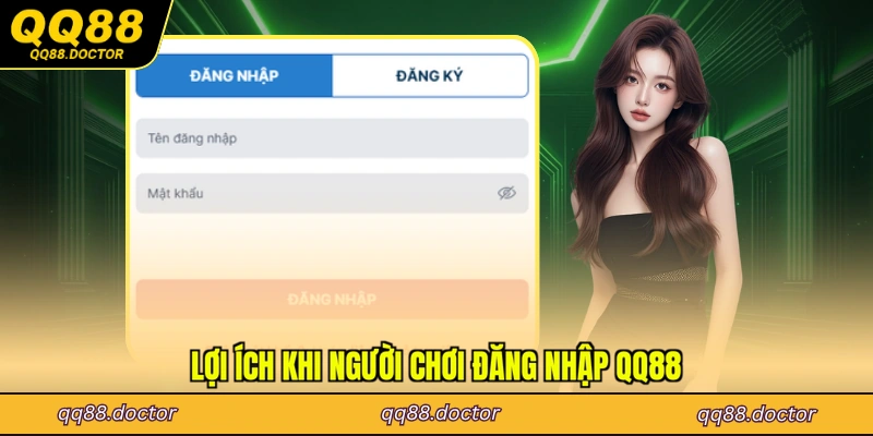 Lợi ích khi người chơi đăng nhập QQ88
